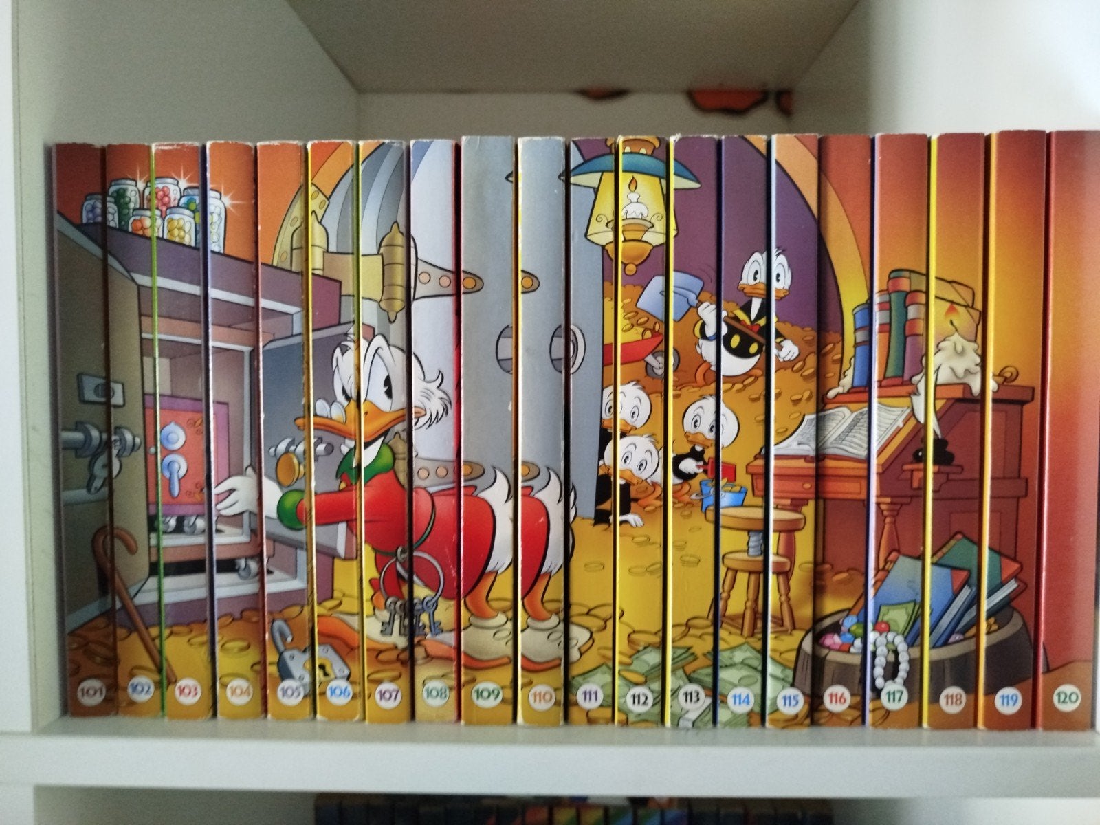 Donald Duck pockets jaargang 2005 pocket 101 tm 120, Gelezen, Complete serie of reeks, Europa, Ophalen of Verzenden