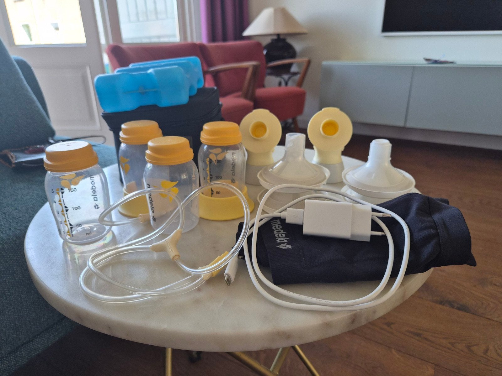 Accessoires Medela Freestyle Flex Borstkolf, Kinderen en Baby's, Kinderspulletjes, Ophalen of Verzenden, Zo goed als nieuw