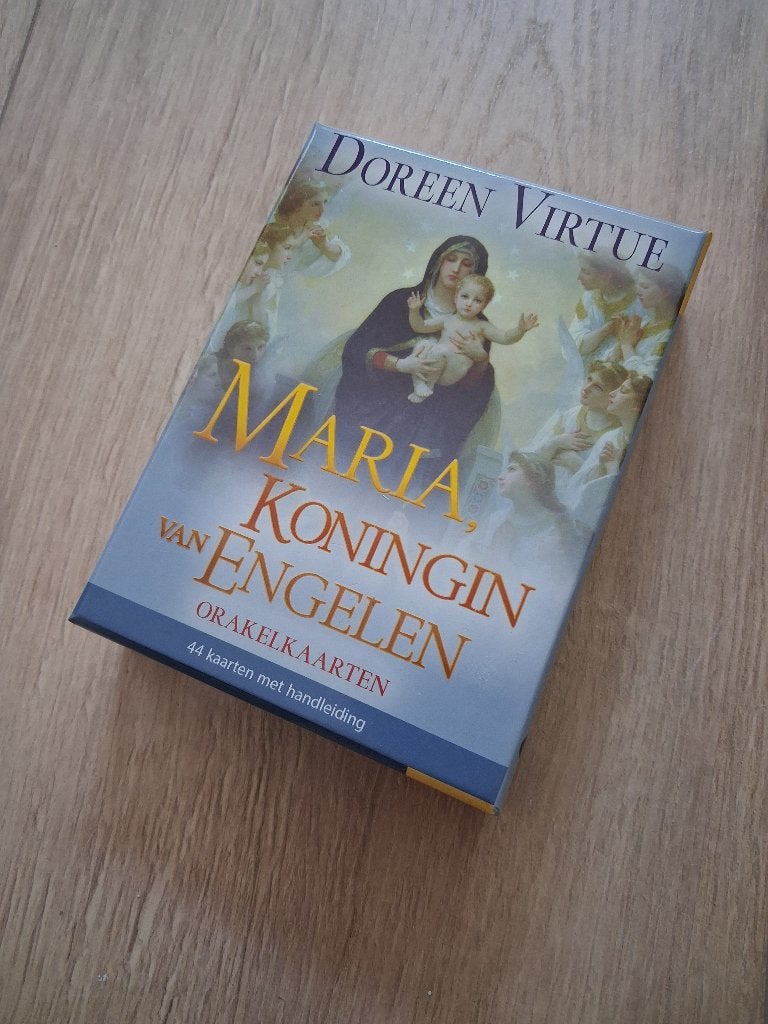 Maria koningin van engelen Doreen Virtue orakelkaarten, Boeken, Tarot of Kaarten leggen, Overige typen, Ophalen of Verzenden, Zo goed als nieuw