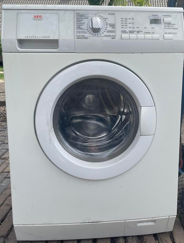 AEG Electrolux Lavamat wasmachine, Ophalen, Gebruikt, Voorlader, 85 tot 90 cm