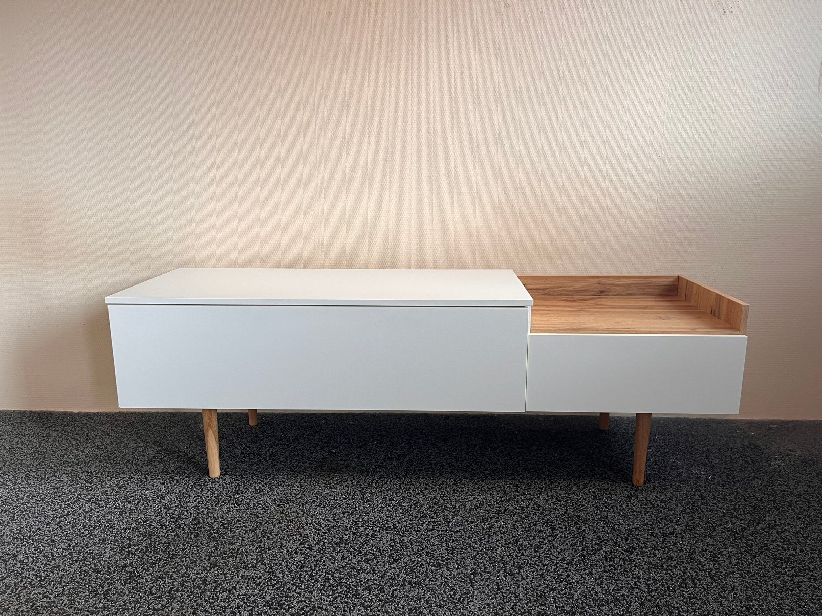 Gratis Tv kastje/ stereomeubel, Ophalen, Gebruikt, 100 tot 150 cm, Minder dan 100 cm