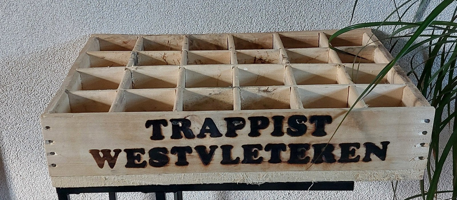 bierkrat westfleteren hout, Ophalen of Verzenden, Gebruikt, Overige merken