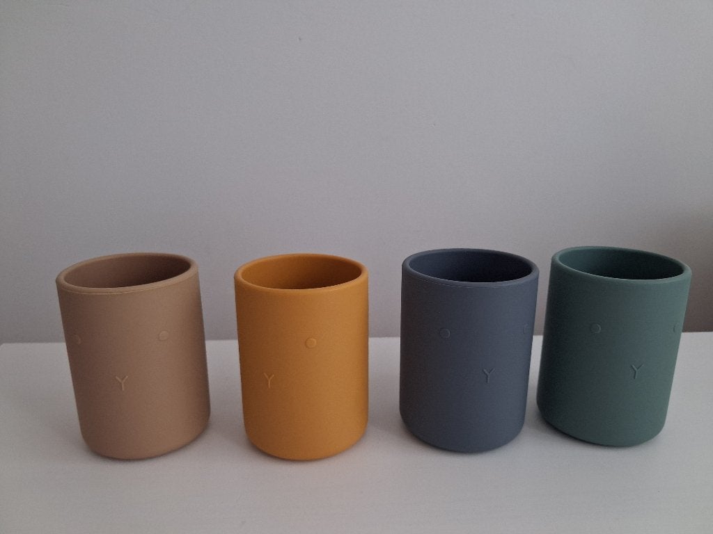 Liewood siliconen drinkbekers – 4 stuks, Ophalen, Zo goed als nieuw