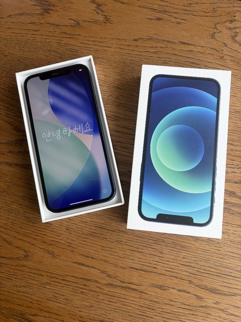 Iphone 12, Telecommunicatie, Mobiele telefoons | Apple iPhone, Gebruikt, 75 %, Blauw, Ophalen of Verzenden