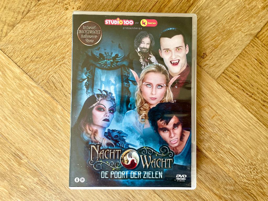 Studio 100: Nachtwacht - Poort der Zielen DVD (krasvrij), Cd's en Dvd's, Avontuur, Zo goed als nieuw, Vanaf 6 jaar, Ophalen of Verzenden