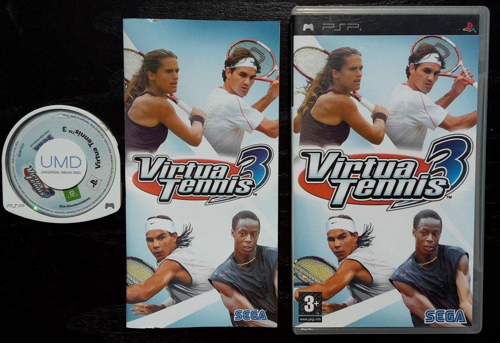 PSP - Virtua Tennis 3 - Playstation Portable, 1 speler, Ophalen of Verzenden, Zo goed als nieuw, Vanaf 3 jaar