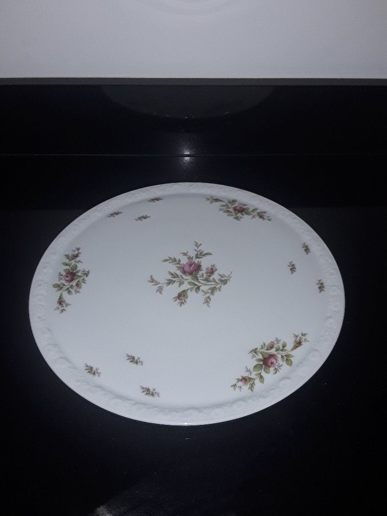 Rosenthal Maria vlaaischotel met roosjes, Verzenden