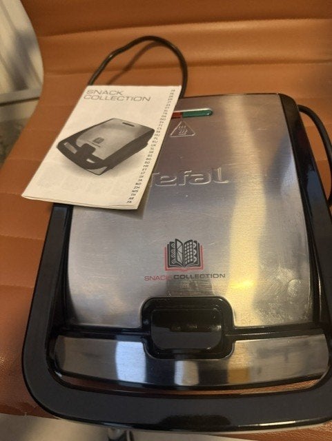 TEFAL Snack Collection Apparaat met 7 dozen platen izgst, Witgoed en Apparatuur, Contactgrills, Verzenden, Uitneembare platen