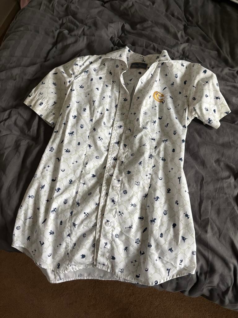 Efteling personeel shirt, Verzenden, Zo goed als nieuw, Maat 34 (XS) of kleiner, Wit