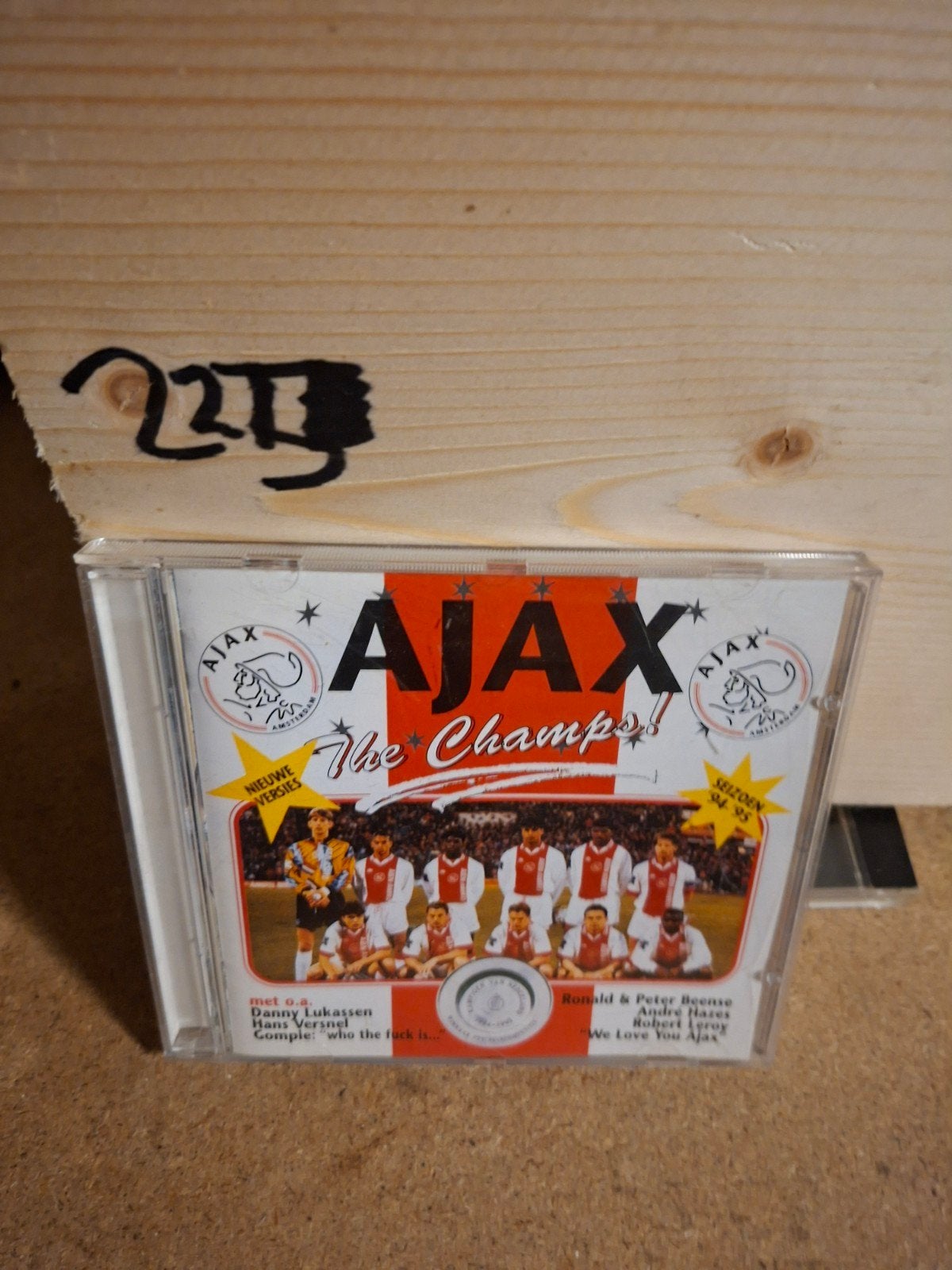 Ajax The Champs! CD - Seizoen '94-'95, Ophalen of Verzenden, Gebruikt, Pop, Album