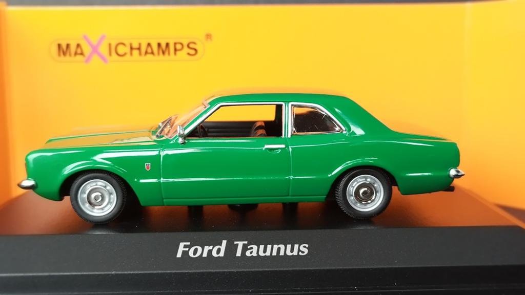 Ford Taunus 1970 1:43 Maxichamps Minichamps Pol, Hobby en Vrije tijd, Modelauto's | 1:43, Auto, Verzenden, ., Nieuw