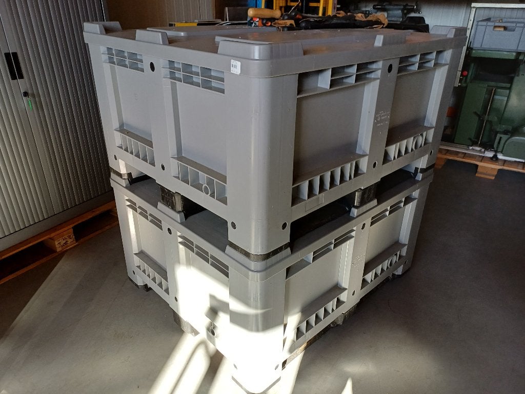 Accubak palletbox, Gebruikt, Universele onderdelen