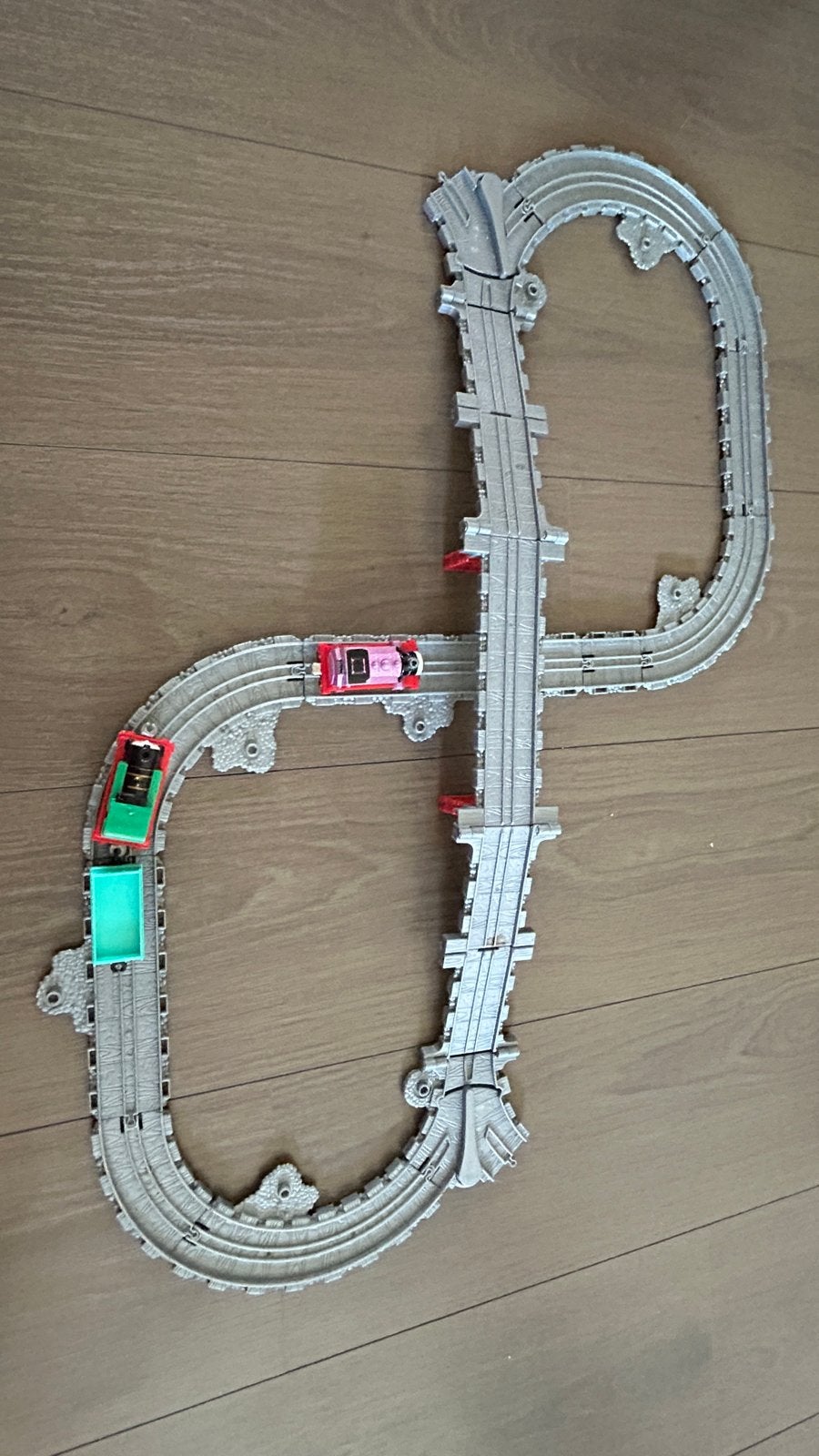 Thomas de Trein spoorbaan met locomotieven, Ophalen of Verzenden, Gebruikt