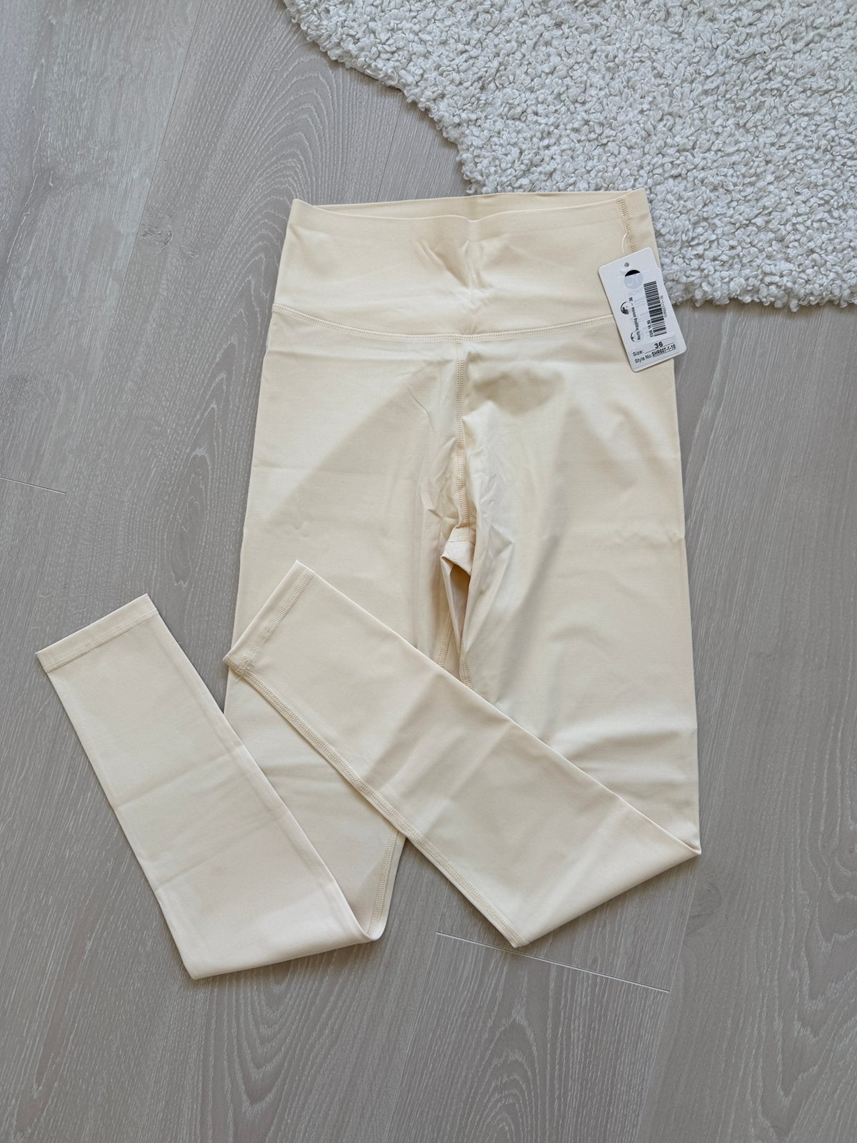 Norfy Comfort Legging Maat S - Hoge Taille & Stretch, Kleding | Dames, Legging, Maat 36/38 (S), Beige, Nieuw