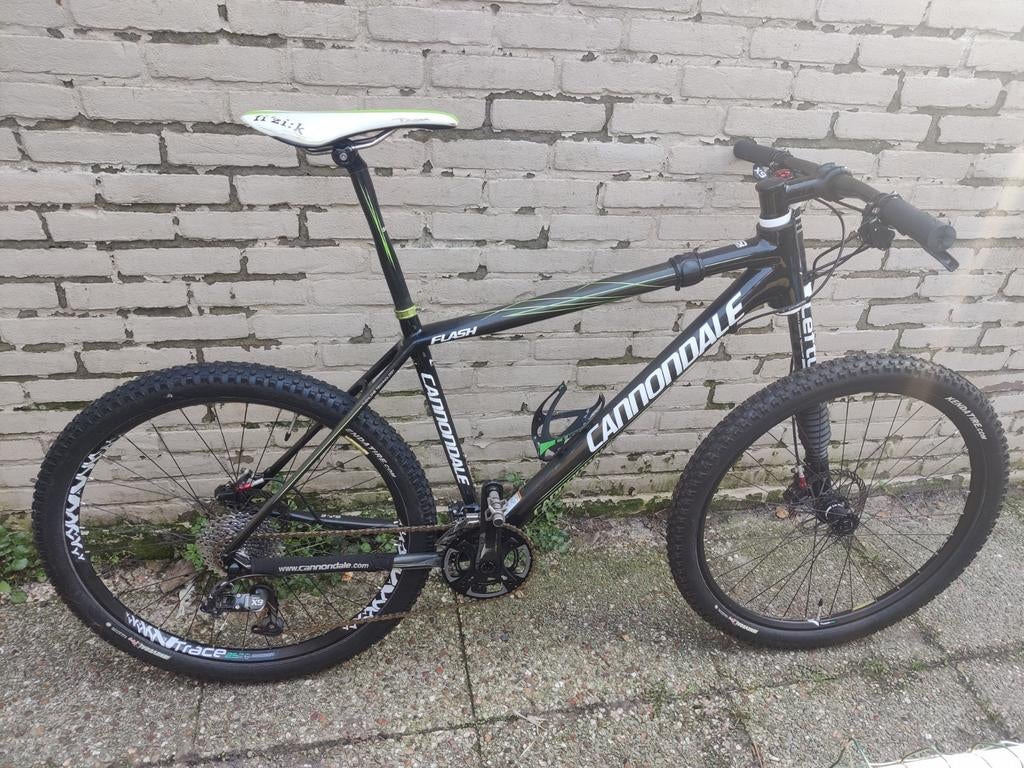 Cannondale Flash carbon high mode 2 L zwart, goen striping, Fietsen en Brommers, Ophalen of Verzenden, Gebruikt, Overige merken