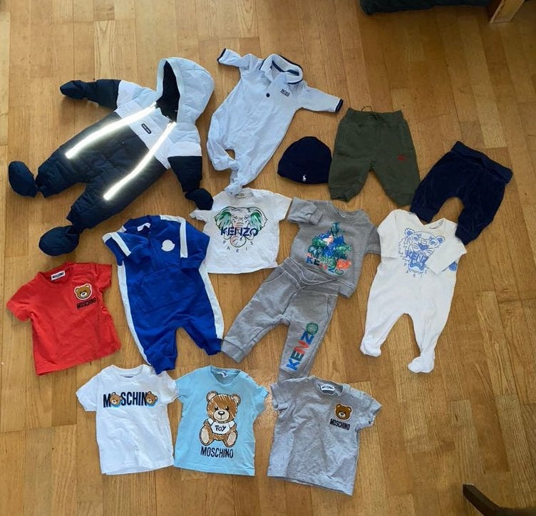 Merkkleding pakket jongens 56,62,68, Kinderen en Baby's, Ophalen of Verzenden, Zo goed als nieuw, Maat 62