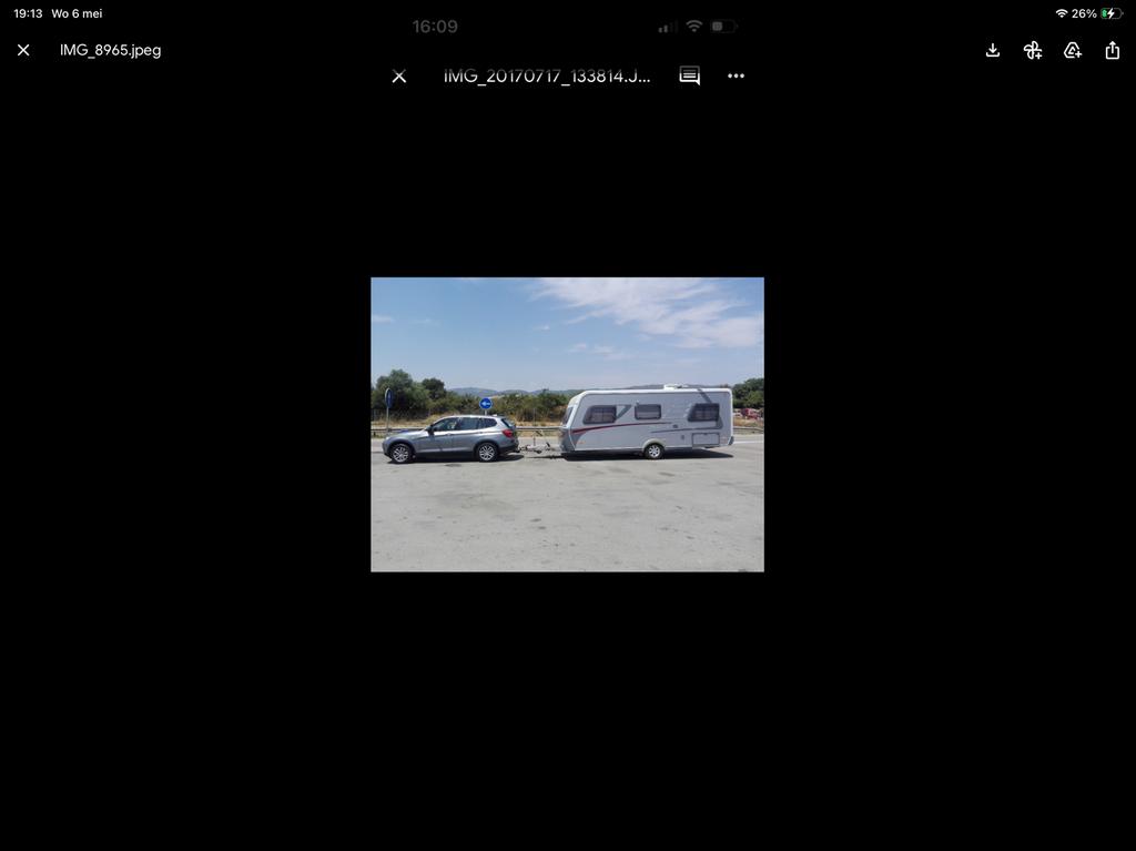 In Spanje, ERIBA Nova S 545 bouwjaar 2008, Caravans en Kamperen, Caravans, Rondzit, Frans bed, Particulier, Schokbreker
