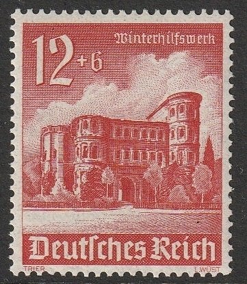 Rijk 1940 756 Winterhulp 12p, Ongebruikt, Ophalen of Verzenden, Overige periodes, Postfris