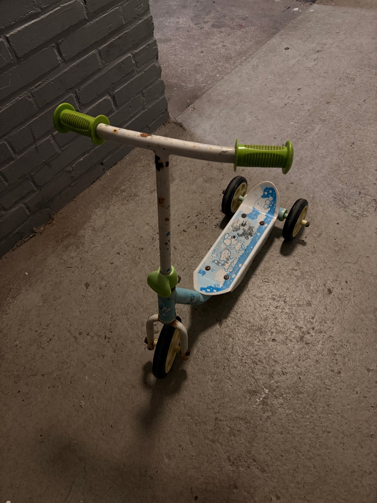 Woezel en Pip step voor kinderen, Fietsen en Brommers, Ophalen, Gebruikt, Gewone step
