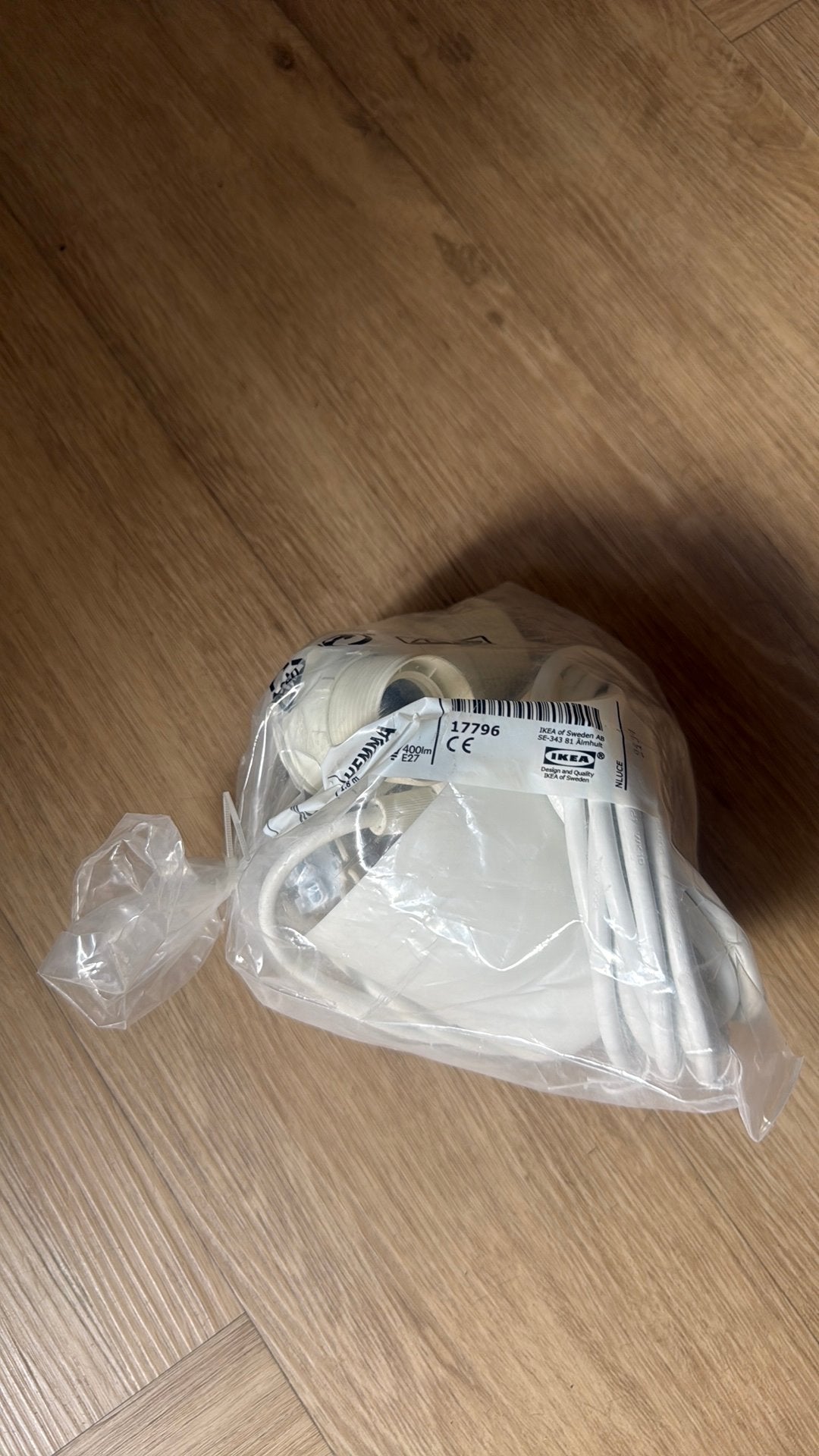 IKEA REGOLIT Hanglampen - Nieuw in verpakking (3 stuks), Papier/karton, Wit, Rond, Nieuw