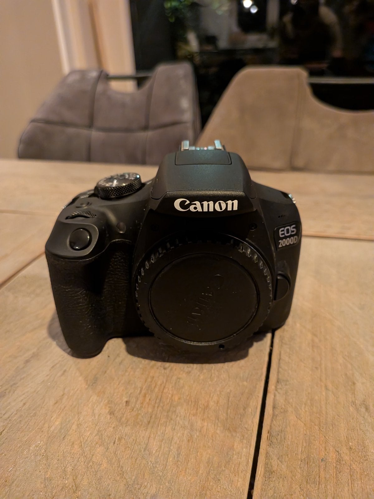 Canon EOS 2000D spiegelreflexcamera, Ingebouwde flitser, Bodydop, Spiegelreflex, Canon
