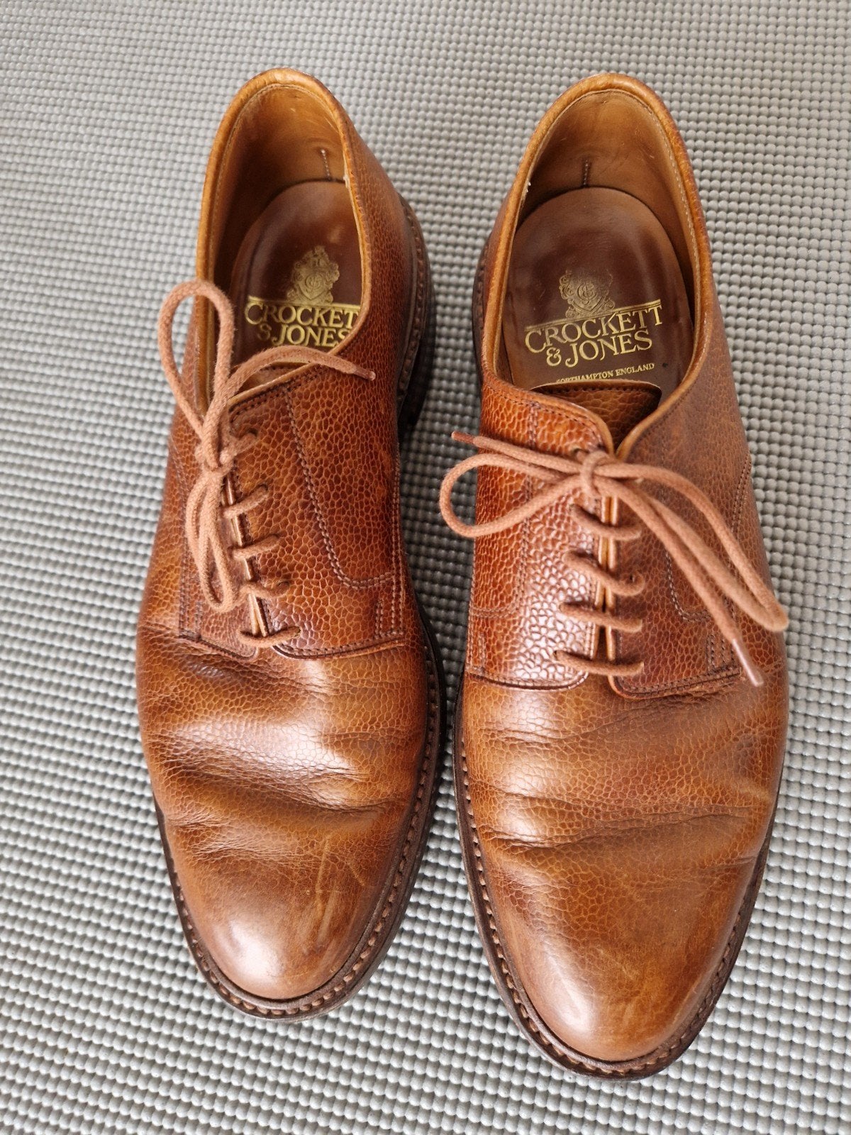 Crockett & Jones  Grasmere 8,5E, Kleding | Heren, Schoenen, Ophalen of Verzenden, Gedragen, Bruin, Veterschoenen