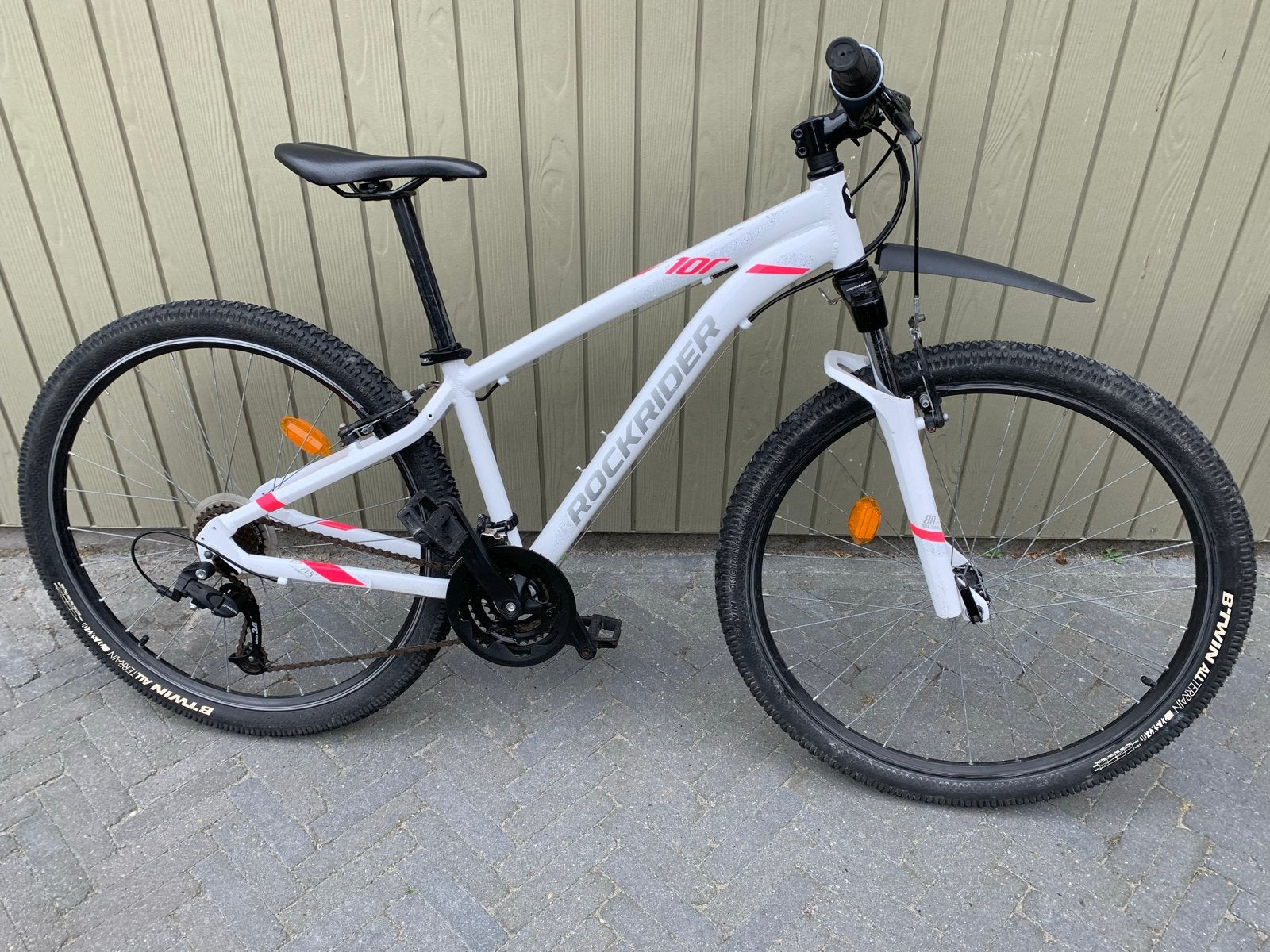 Rockrider ST100 Mountainbike - in goede staat, Fietsen en Brommers, Fietsen | Mountainbikes en ATB, Gebruikt, Hardtail, Velgrem
