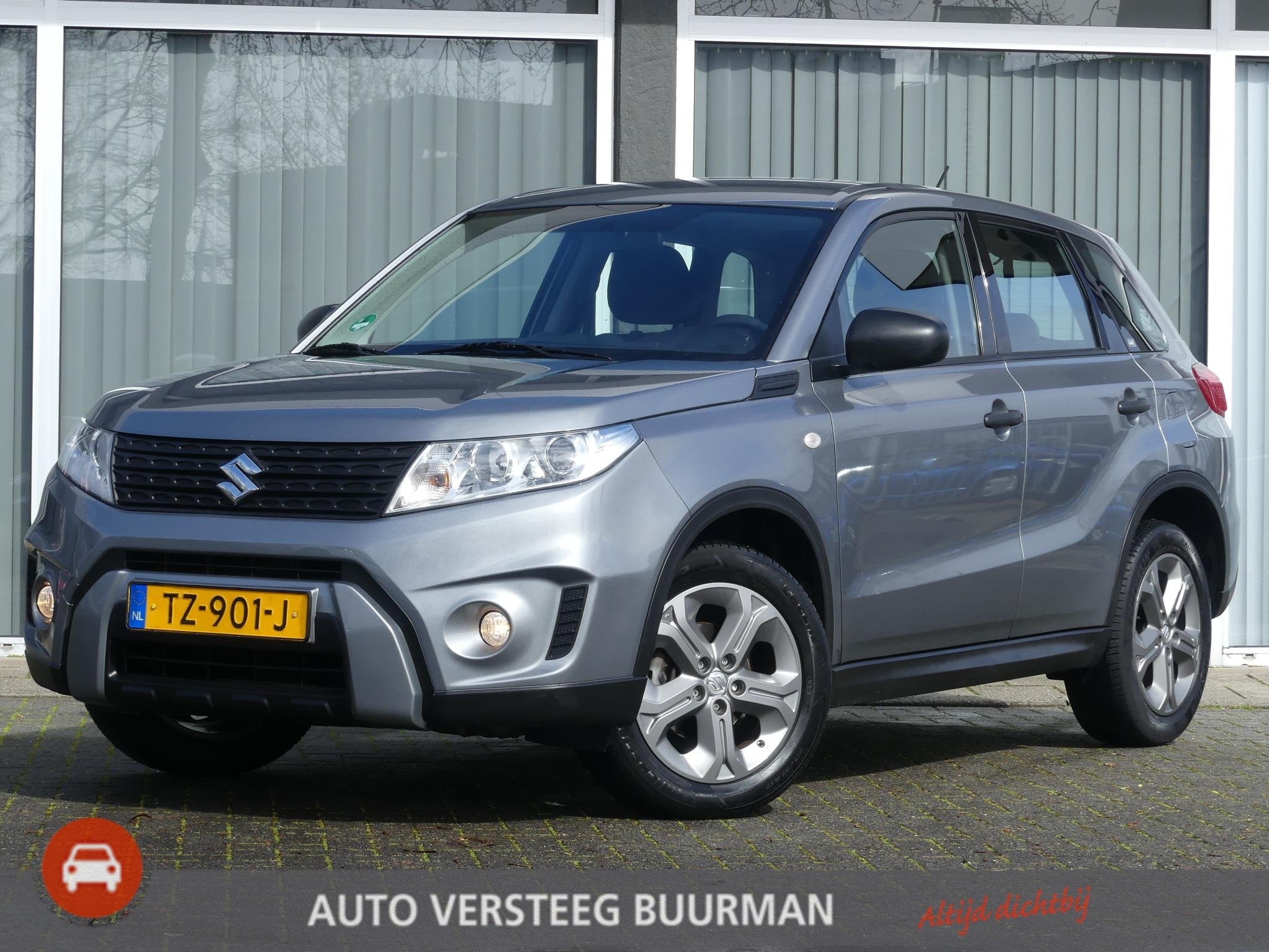 Suzuki Vitara 1.6 Comfort Dealer o.h. 1ste Eigenaar, Airco,, Auto's, Voorwielaandrijving, Stof, 4 cilinders, 400 kg