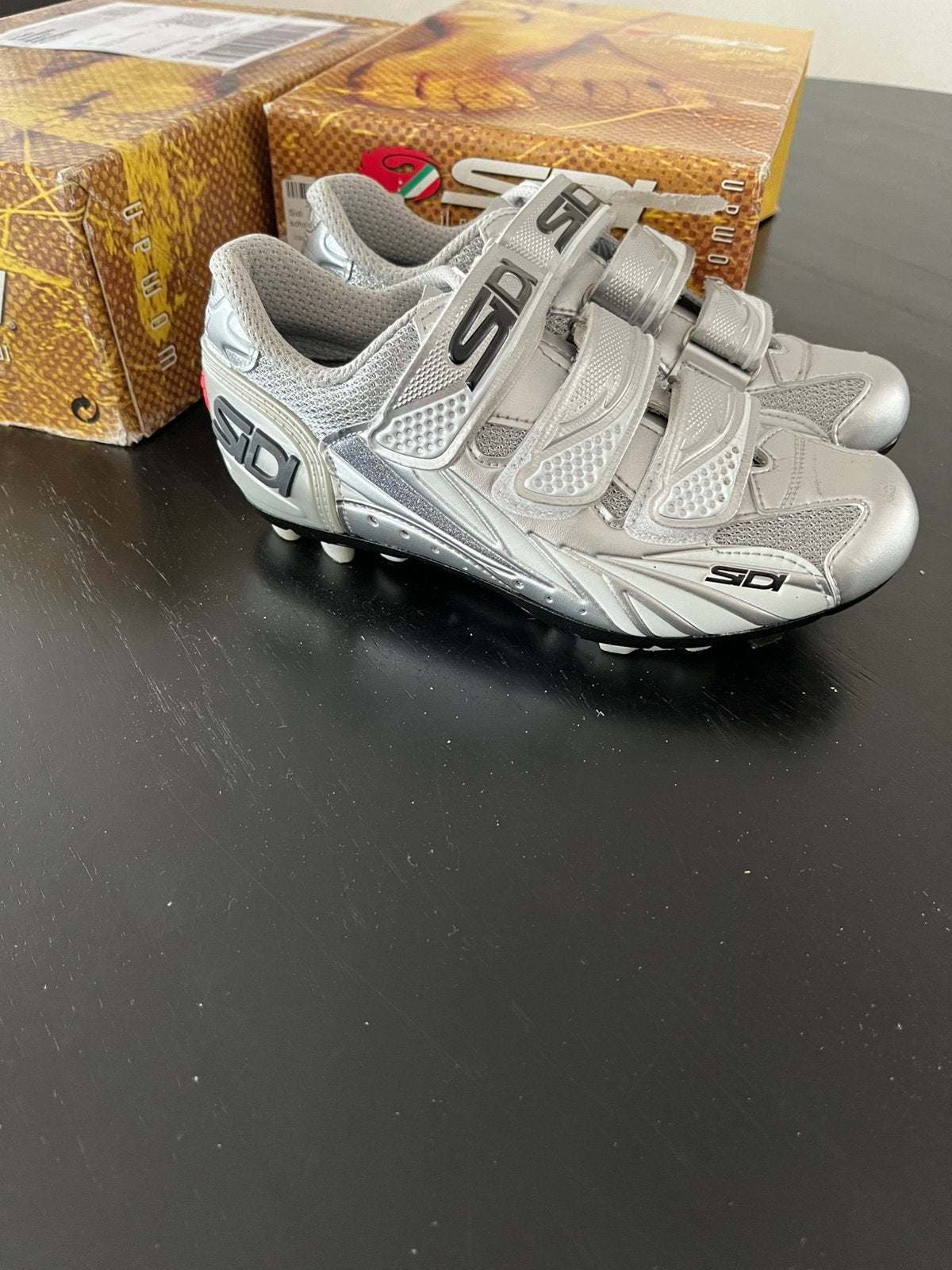 Sidi fietsschoenen - spd klikschoenen compleet met plaatjes, Ophalen of Verzenden, Zo goed als nieuw, Schoenen