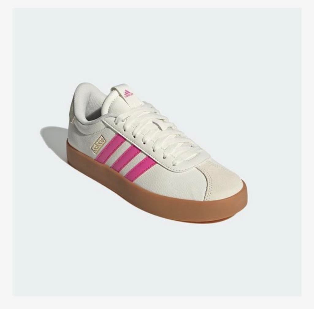 Adidas VL court 3.0 dames maat 39 1/3 nieuw in doos, Ophalen, Nieuw, Sneakers of Gympen, Roze