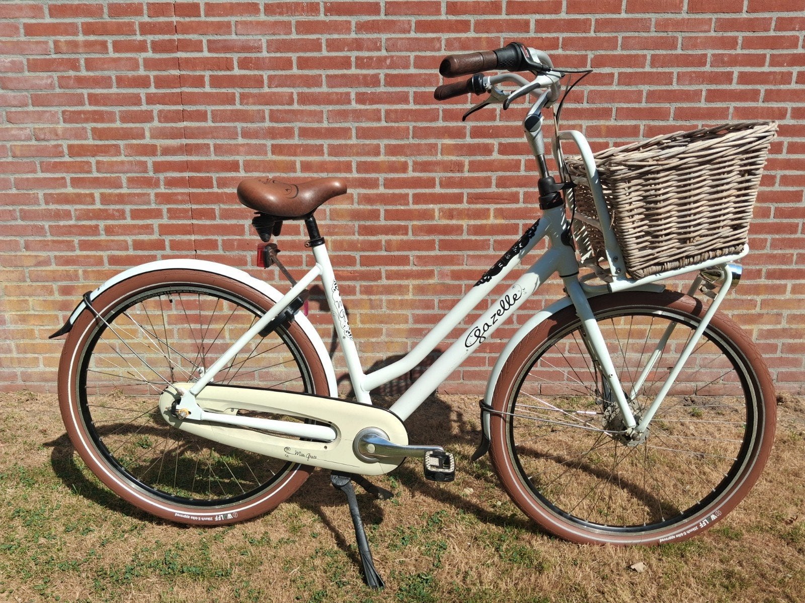 Gazelle Miss Grace Damesfiets | 28 inch | 7 versnellingen, Ophalen, 53 tot 56 cm, Versnellingen, Zo goed als nieuw