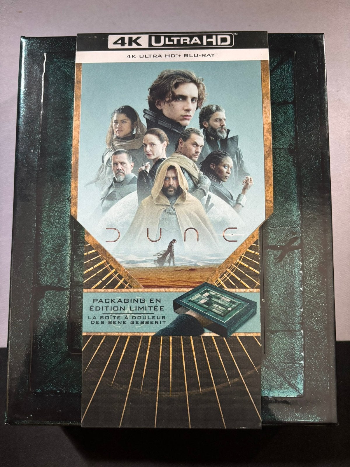 Dune: Part One Limited Edition Packaging 4K Ultra HD Blu-Ray, Cd's en Dvd's, -, -, Ophalen of Verzenden, Zo goed als nieuw