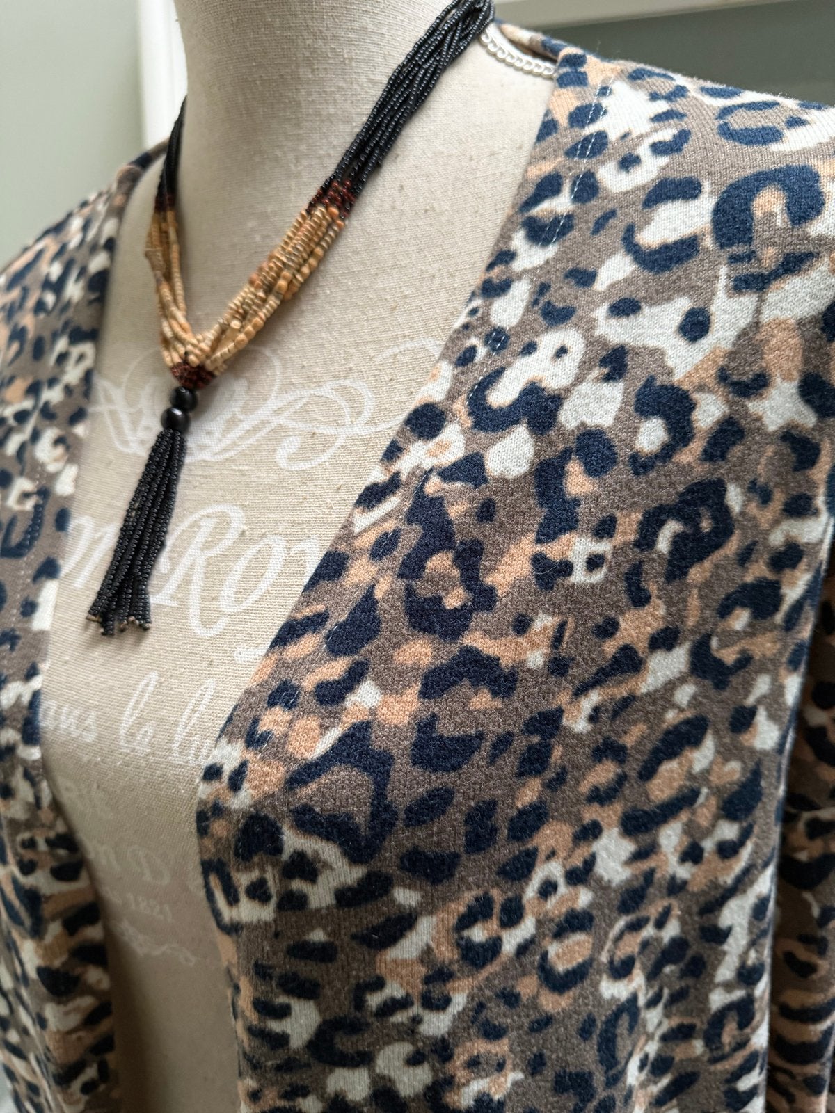 Vero Moda Leopard Print Vest - Maat M, Ophalen of Verzenden, Zo goed als nieuw, Maat 38/40 (M), Meerkleurig
