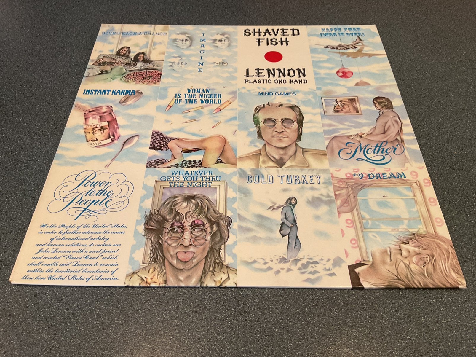 John Lennon / Plastic Ono Band - Shaved Fish Vinyl LP, Ophalen of Verzenden, Gebruikt, 12 inch, Poprock