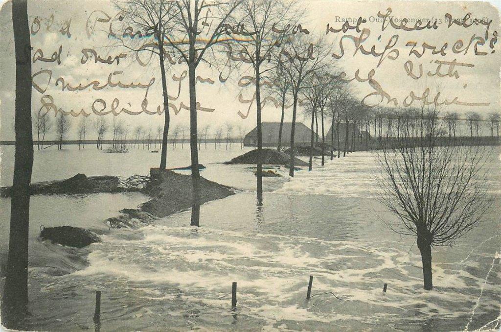 701-320-001 Oud Vossemeer, Verzenden, Voor 1920, Zeeland