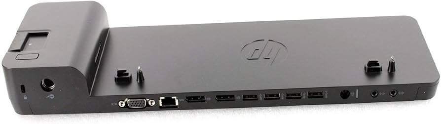 HP 2013 UltraSlim docking station incl Adapter, Hp, Ophalen of Verzenden, Zo goed als nieuw, Docking station