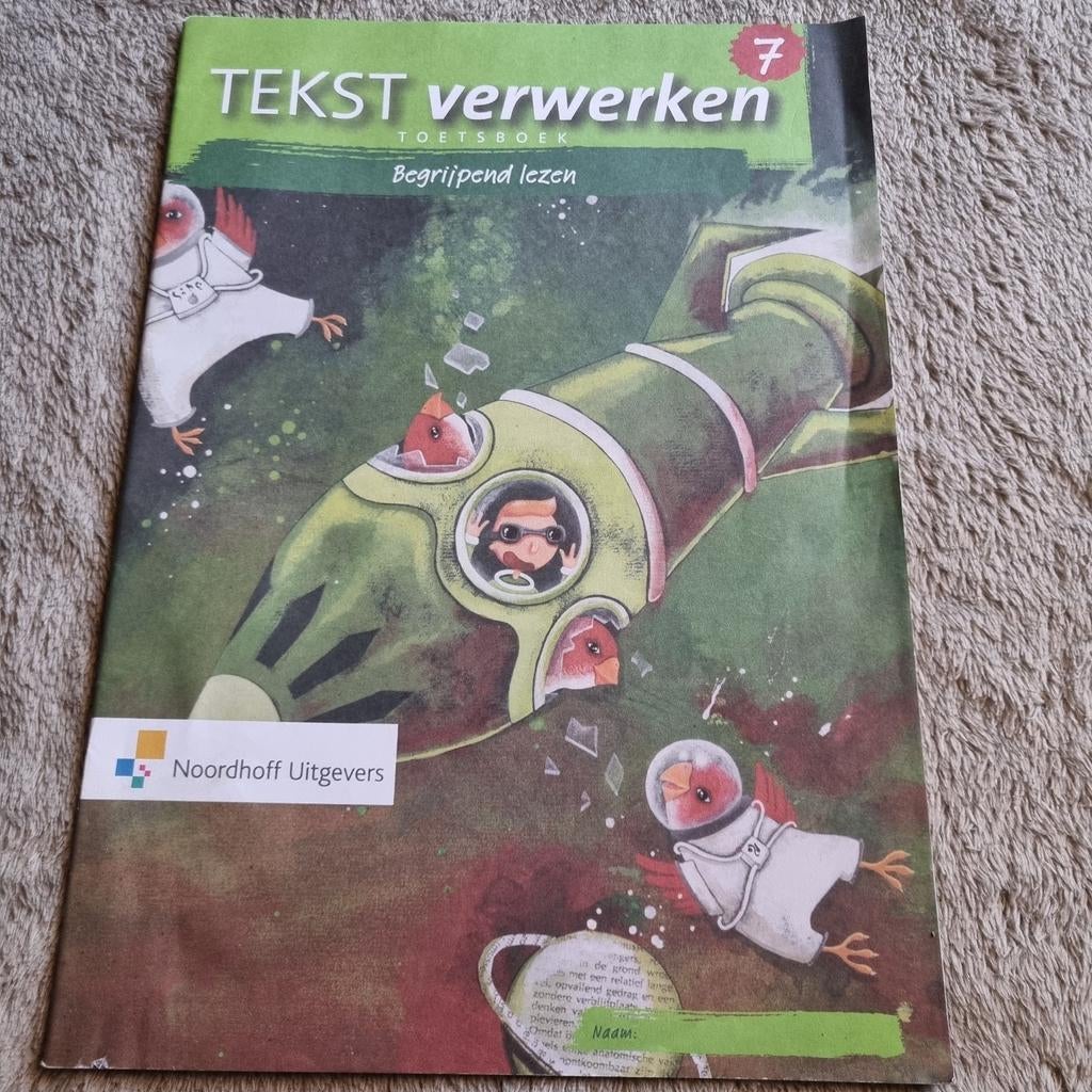 Groep 7 Tekst verwerken Toetsboek Begrijpend lezen, Ophalen of Verzenden, Nieuw