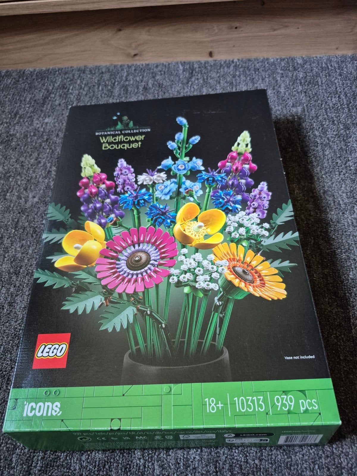 Lego Icons 10313 Wildflower Bouquet, Lego, Ophalen of Verzenden, Zo goed als nieuw, Icons