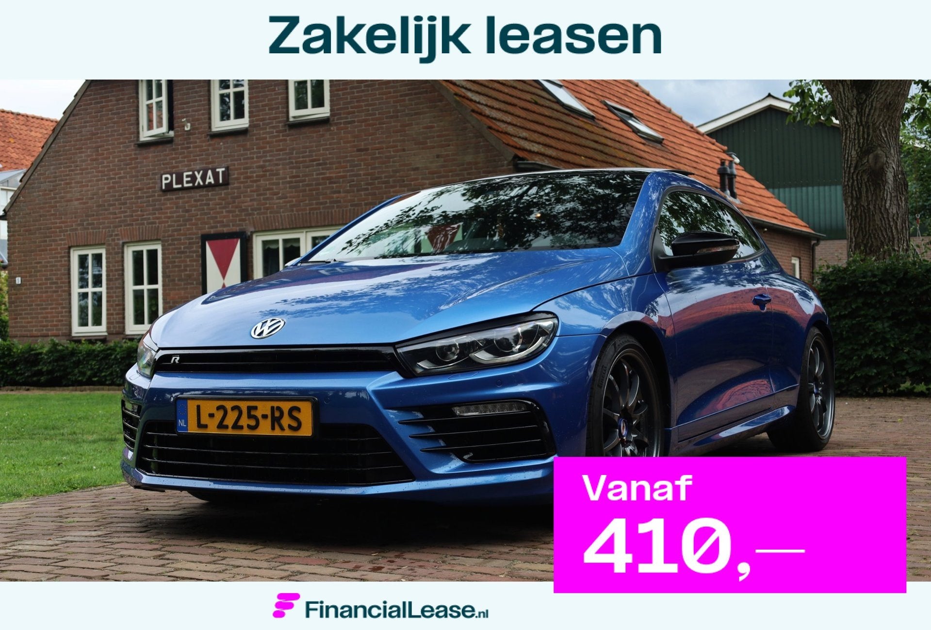 Volkswagen Scirocco 2.0 TSI R DSG. | Uniek | Porsche remmeri, Stof, Gebruikt, 1984 cc, Automatische klimaatregeling