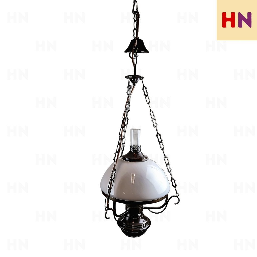 Klassieke Vintagestijl Hanglamp / Olielamp-stijl, Gebruikt, Glas, Nvt, Nvt