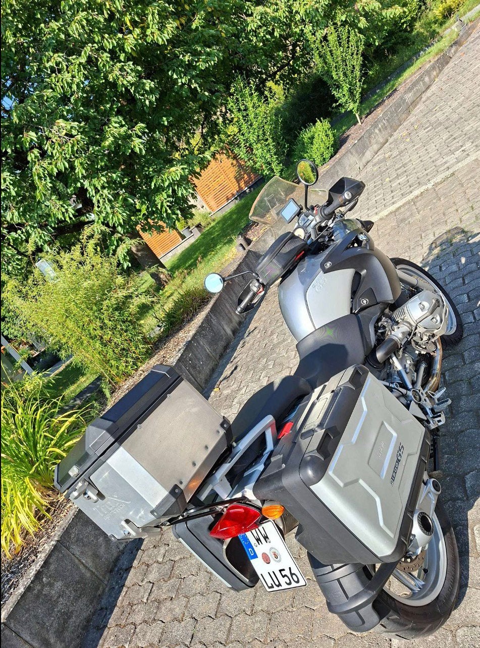 Kofferset bmw 1200 gs, Ophalen, Gebruikt
