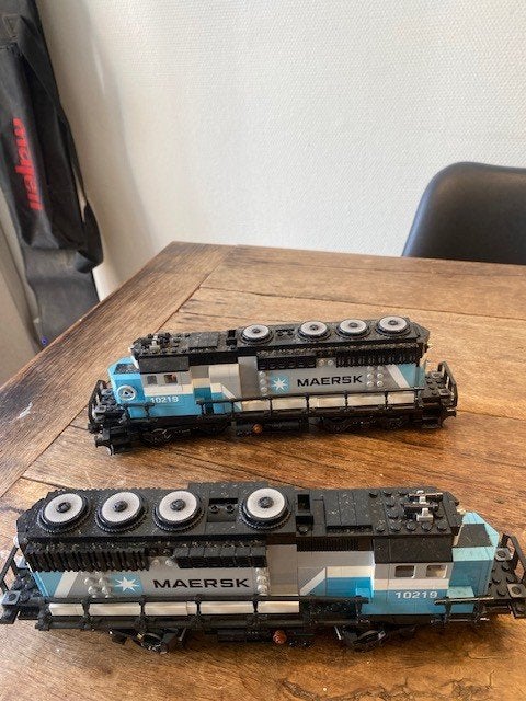 lego Maersk trein 10219, Kinderen en Baby's, Overige thema's, Lego, Ophalen of Verzenden, Zo goed als nieuw