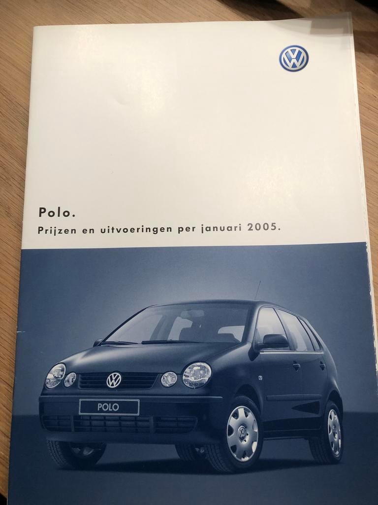 VW Polo folders, Ophalen, Zo goed als nieuw, Volkswagen