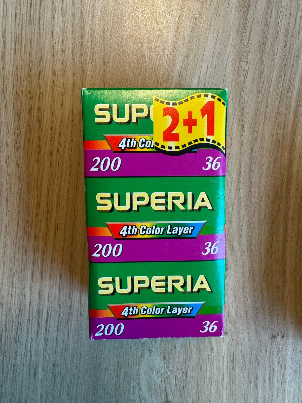 3x Fuji Superia 200 fotorolletjes - Verlopen, Ophalen of Verzenden, Gebruikt