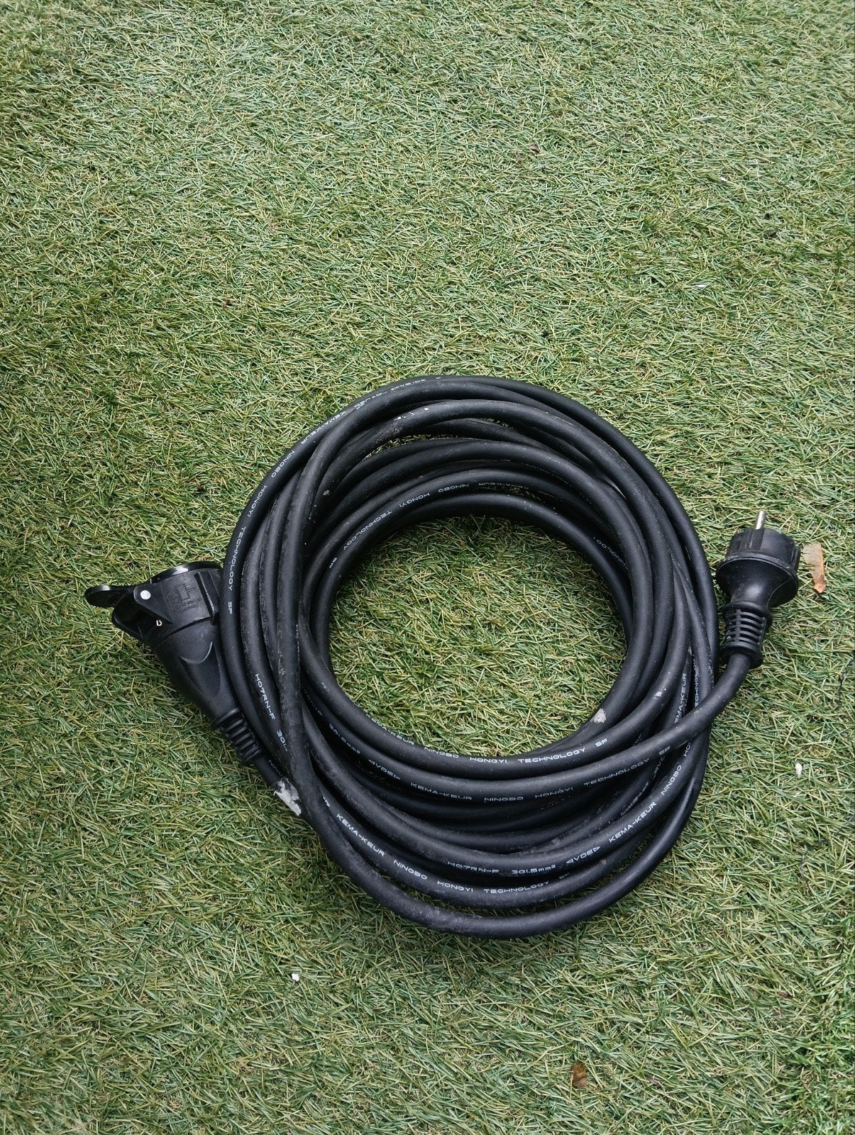 Professionele Rubberen Verlengsnoer 10M H07RN-F 3G1.5mm², Ophalen of Verzenden, Nieuw, Overige merken, Kabel of Snoer