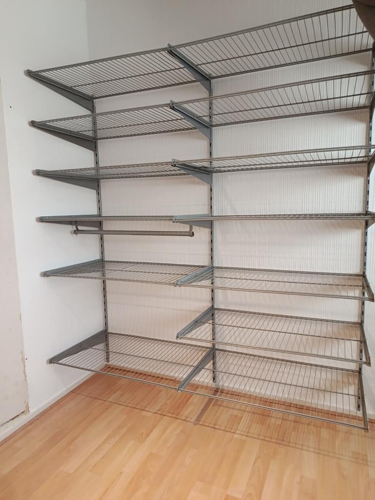 Ikea Draadplanken Systeem - kledingkast Inrichting, Ophalen, Gebruikt, 200 cm of meer, Met plank(en)