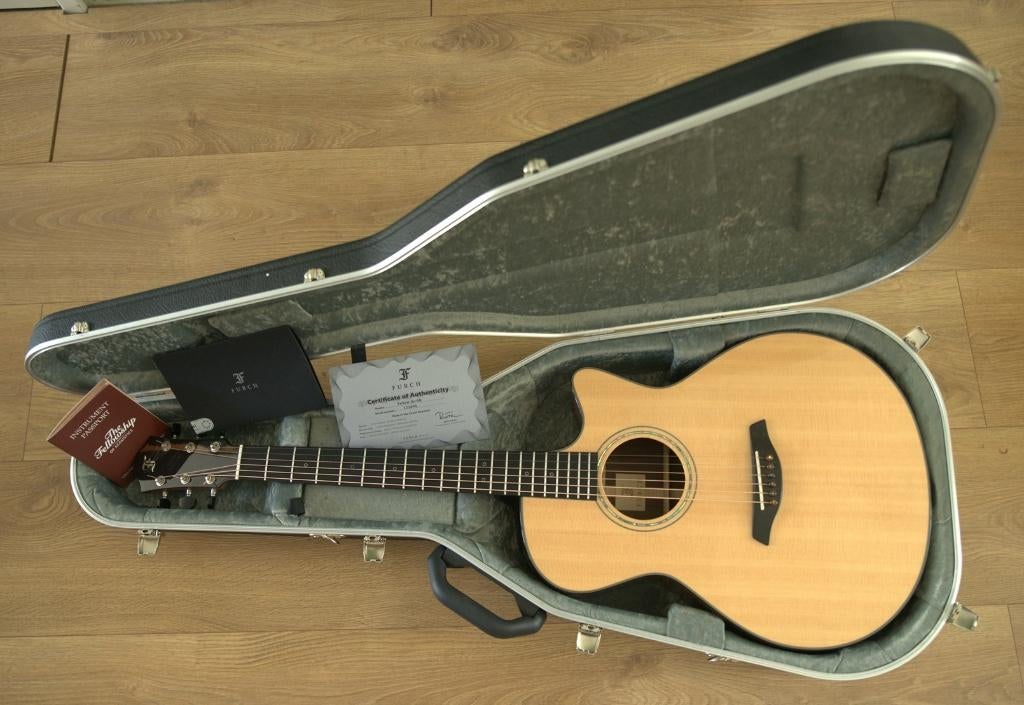 Furch Yellow GC-SR Indian Rosewood-sitka spruce, 2024/2025, Ophalen, Zo goed als nieuw, Western- of Steelstringgitaar, Met koffer