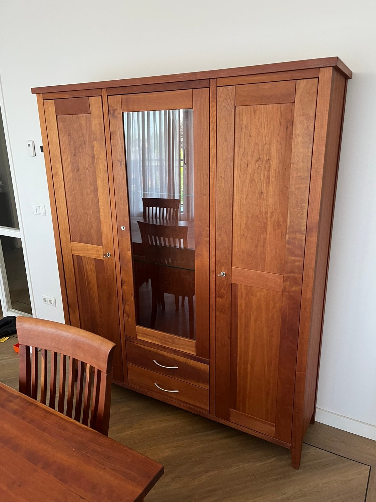 Buffetkast dressoir eettafel stoelen salontafel Kersenhout, Ophalen, Gebruikt, Nvt, Nvt