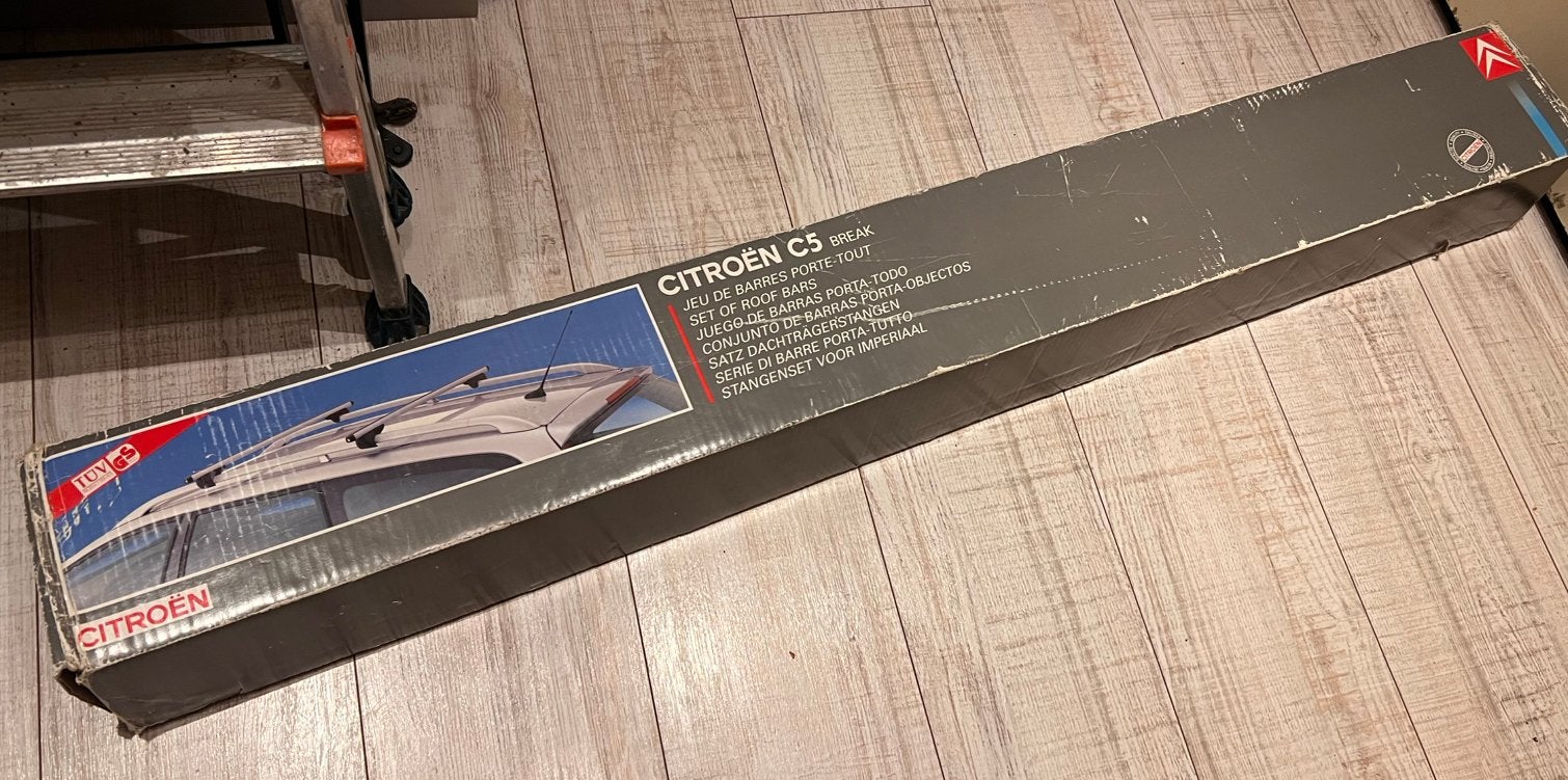 Originele Citroën C5 Break Dakdragers (2001-2007), Auto diversen, Ophalen of Verzenden, Gebruikt