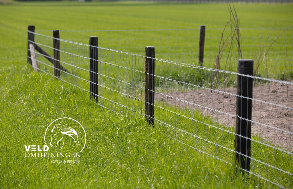 Weidepalen, Omheining, Afrastering, Dura2, Paal, Palen, Gaas, Weidegang, Sales@veldomheiningen.nl, Schaijk, 4 paarden of pony's of meer